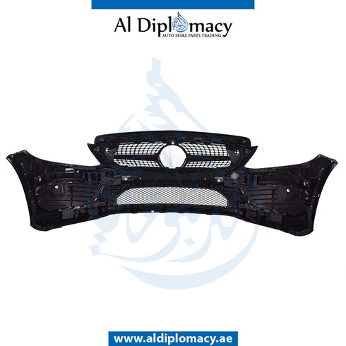 Front Bumper, WITH SENSOR Hole, Amg, COMPLETE for Mercedes-Benz C Class W205 (2015-2021) models