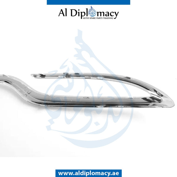 Rear BUMPER DIFFUSER MOLDING for Mercedes-Benz C Class W205 (2015-2021) models, Part Number UN-2058851621