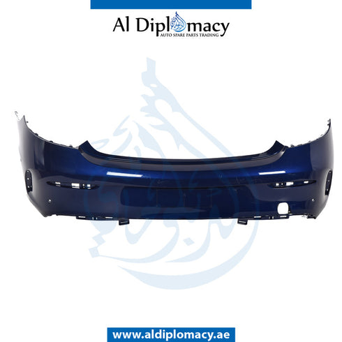 Rear Bumper, WITH SENSOR Hole, EMPTY for Mercedes-Benz C Class W205 (2015-2021) models, Part Number UN-2058854604