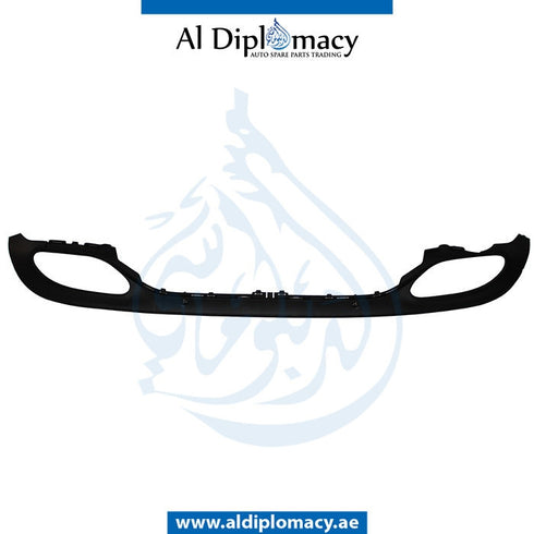 Rear BUMPER Diffuser, Amg, COMPLETE for Mercedes-Benz C Class W205 (2015-2021) models, Part Number UN-2058858838-CO