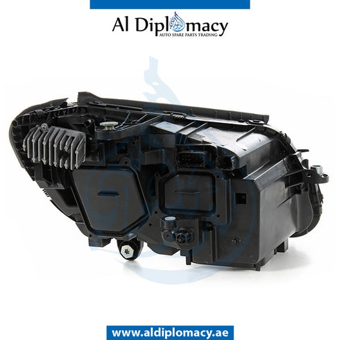 Left Headlight, STATIC LED for Mercedes-Benz C Class W205 (2015-2021) models