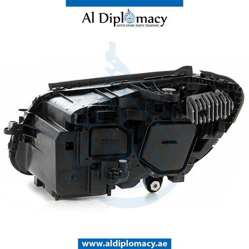 Right Headlight, STATIC LED for Mercedes-Benz C Class W205 (2015-2021) models