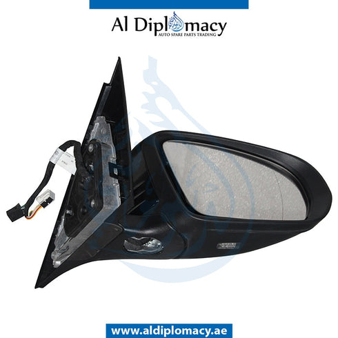 Right Mirror, Black, COMPLETE for Mercedes-Benz C Class W205 (2015-2021) models