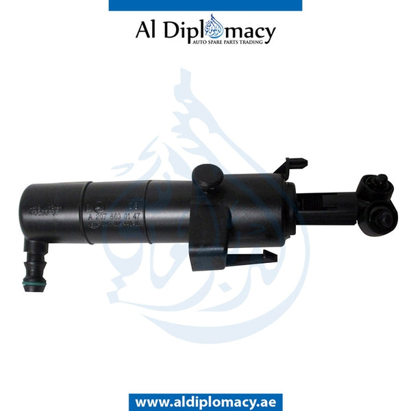 Left HEADLIGHT WIPER NOZZLE for Mercedes-Benz E-Class Coupe W207 (2009-2017) models, Part Number UN-2078600147