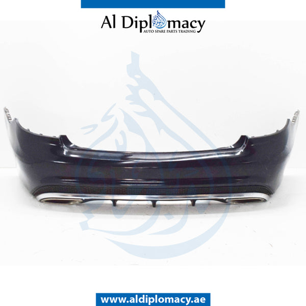 Rear Bumper, WITH SENSOR Hole, COMPLETE for Mercedes-Benz E-Class Coupe W207 (2009-2017) models, Part Number UN-2078801447-CO