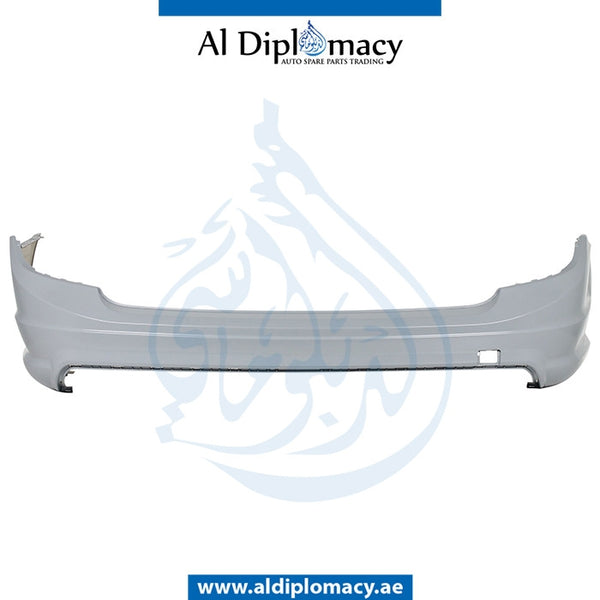 Rear Bumper, WITHOUT SENSOR HOLE for Mercedes-Benz E-Class Coupe W207 (2009-2017) models, Part Number UN-2078803547