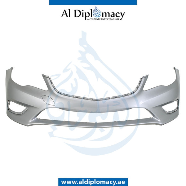 Front Bumper, WITHOUT SENSOR Hole, EMPTY for Mercedes-Benz E-Class Coupe W207 (2009-2017) models, Part Number UN-2078856625