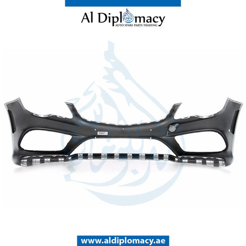 Front Bumper, WITH SENSOR Hole, EMPTY for Mercedes-Benz E-Class Coupe W207 (2009-2017) models