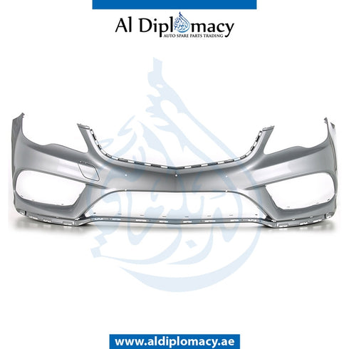 Front Bumper, WITH SENSOR Hole, EMPTY for Mercedes-Benz E-Class Coupe W207 (2009-2017) models, Part Number UN-2078857825