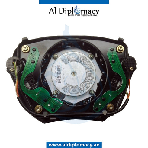 STEERING WHEEL Airbag, BLACK for Mercedes-Benz E Class W210 (1996-2002) models