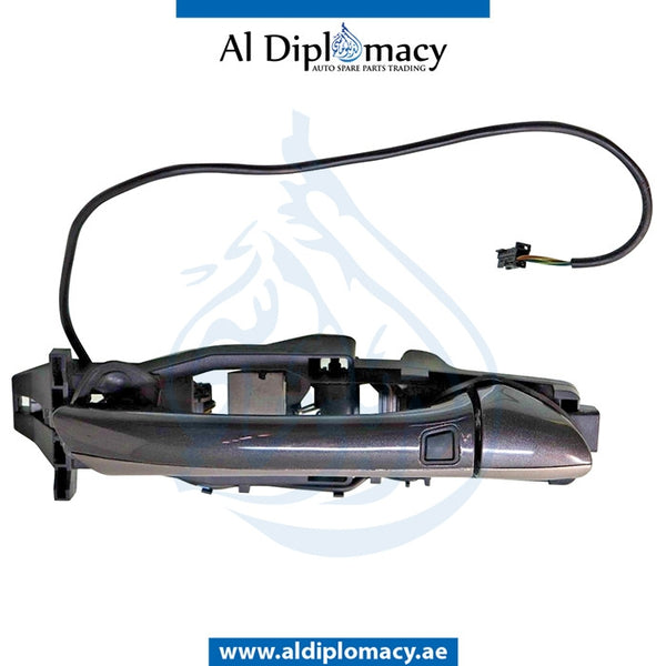 Right DOOR HANDLE CARRIER for Mercedes-Benz CLS Class W211 (2002-2009) models, Part Number UN-2117600434