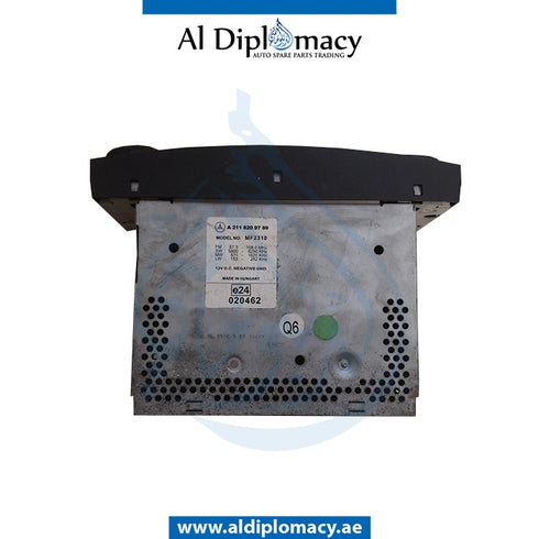 AUDIO CONTROL UNIT for Mercedes-Benz E Class W211 (2002-2009) models