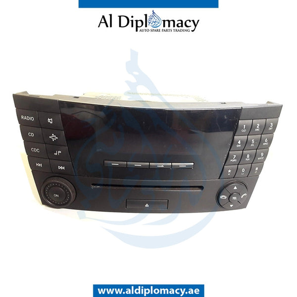 AUDIO CONTROL UNIT for Mercedes-Benz E Class W211 (2002-2009) models, Part Number UN-2118209789
