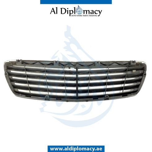 SHOW Grille, SILVER for Mercedes-Benz E Class W211 (2002-2009) models