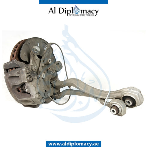 Front Left STEERING Knuckle, COMPLETE for Mercedes-Benz E Class W212 (2009-2016) models