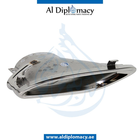 Left EXHAUST TAILPIPE for Mercedes-Benz E Class C292 (2015-2020) models, Part Number UN-2124902727
