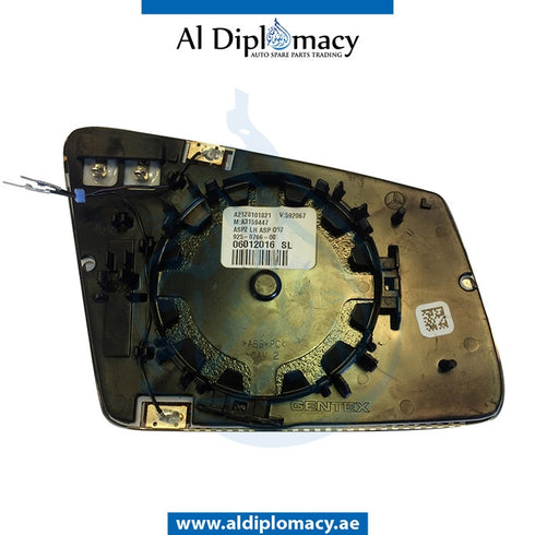 Left Mirror GLASS for Mercedes-Benz C Class W204 (2007-2015) models