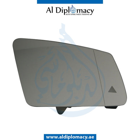Right Mirror GLASS for Mercedes-Benz C Class W204 (2007-2015) models, Part Number UN-2128102921