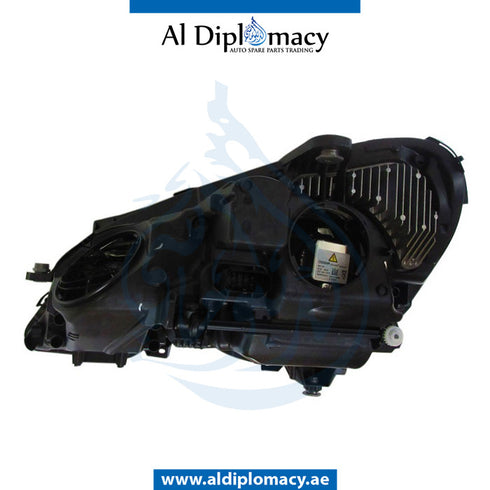 Left Headlight, BI Xenon, EMPTY for Mercedes-Benz E Class W212 (2009-2016) models