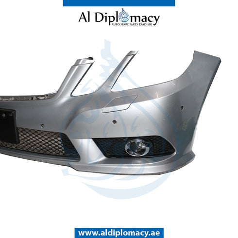 Front Bumper, WITH SENSOR AND WIPER Hole, Amg, COMPLETE for Mercedes-Benz E Class W212 (2009-2016) models