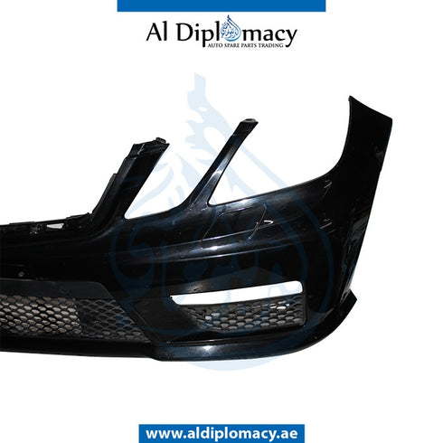 Front Bumper, WITH SENSOR AND WIPER Hole, AMG 63, COMPLETE for Mercedes-Benz E Class W212 (2009-2016) models