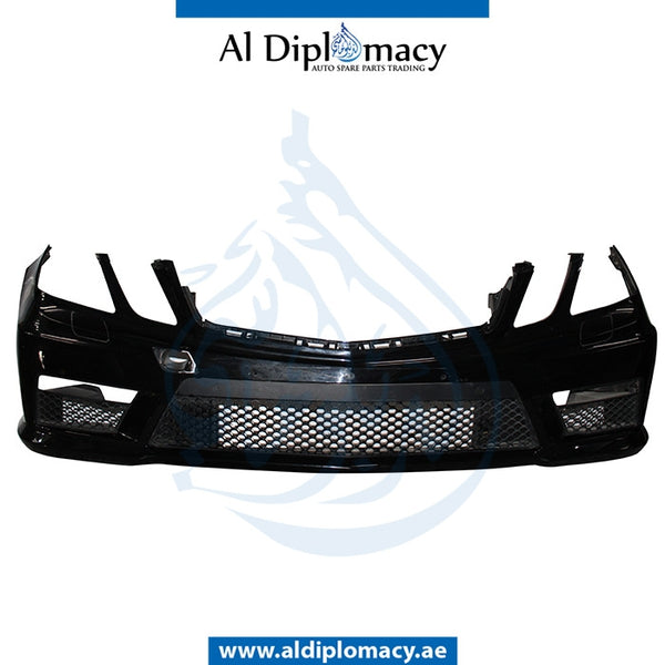 Front Bumper, WITH SENSOR AND WIPER Hole, AMG 63, COMPLETE for Mercedes-Benz E Class W212 (2009-2016) models, Part Number UN-2128803040-CO