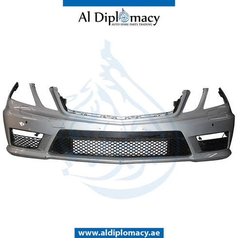 Front Bumper, WITH SENSOR Hole, AMG 63 for Mercedes-Benz E Class W212 (2009-2016) models, Part Number UN-2128803340
