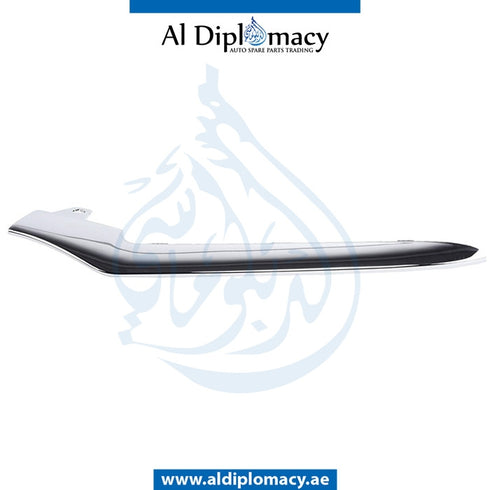 Front Left BUMPER MOLDING for Mercedes-Benz E Class W212 (2009-2016) models, Part Number UN-2128850700