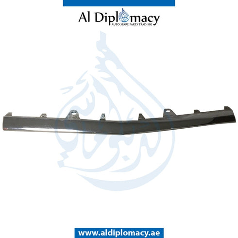 Front BUMPER Molding, CENTER for Mercedes-Benz E Class W212 (2009-2016) models, Part Number UN-2128850900