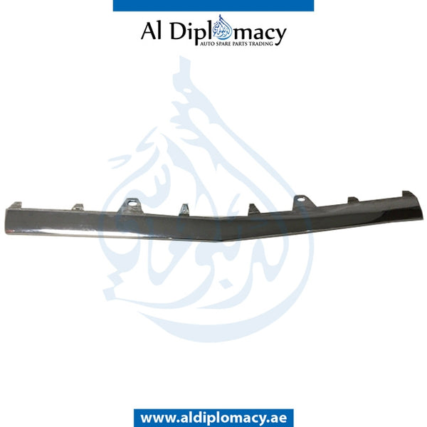 Front BUMPER Molding, CENTER for Mercedes-Benz E Class W212 (2009-2016) models, Part Number UN-2128850900