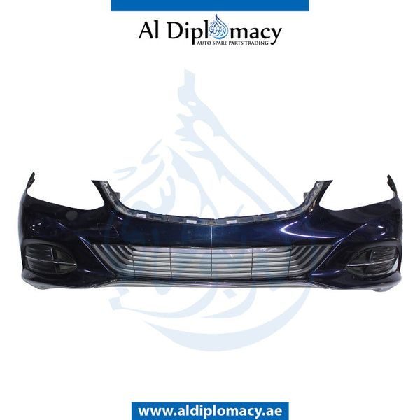 Front Bumper, WITH SENSOR Hole, COMPLETE for Mercedes-Benz E Class W212 (2009-2016) models, Part Number UN-2128851438-CO