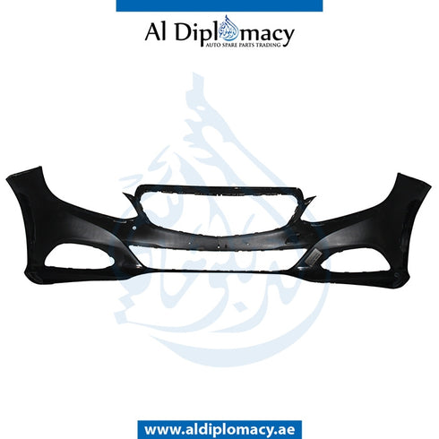 Front Bumper, WITHOUT SENSOR Hole, EMPTY for Mercedes-Benz E Class W212 (2009-2016) models, Part Number UN-2128851838