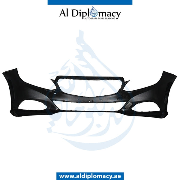 Front Bumper, WITHOUT SENSOR Hole, EMPTY for Mercedes-Benz E Class W212 (2009-2016) models, Part Number UN-2128851838