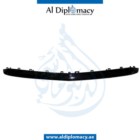 Front BUMPER Molding, CENTER for Mercedes-Benz E Class W212 (2009-2016) models, Part Number UN-2128854574