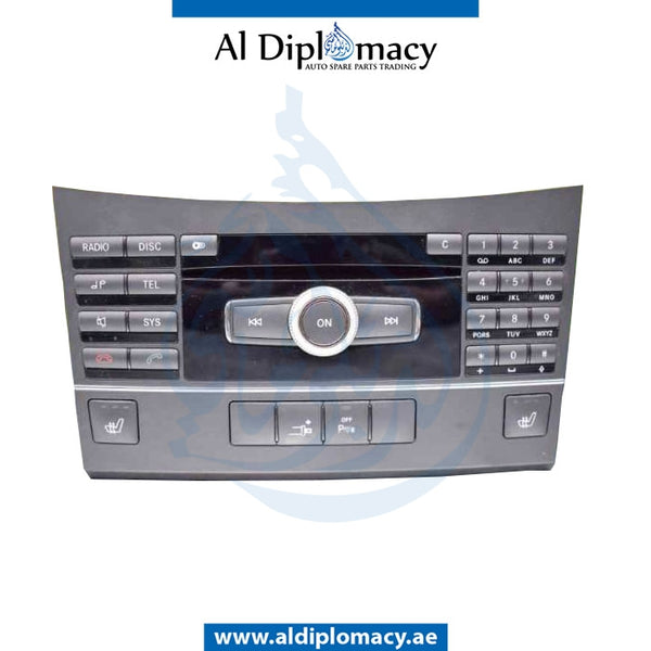 CAR Radio, AND AUDIO PLAYER for Mercedes-Benz E Class W207 (2009-2017) models, Part Number UN-2129004910