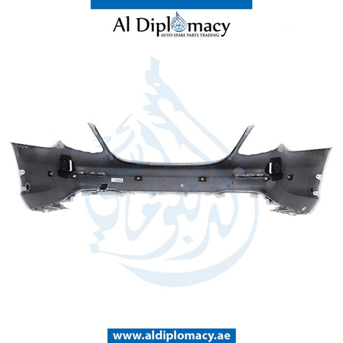 Rear Bumper, WITH SENSOR Hole, EMPTY for Mercedes-Benz E Class W213 (2017-2023) models