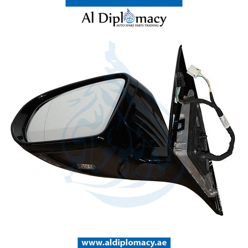Left Mirror, Black, COMPLETE for Mercedes-Benz E Class W213 (2017-2023) models