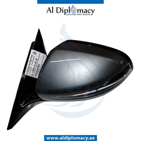 Left Mirror, COMPLETE for Mercedes-Benz E Class W213 (2017-2023) models, Part Number UN-213MIR-LH-CO-G2