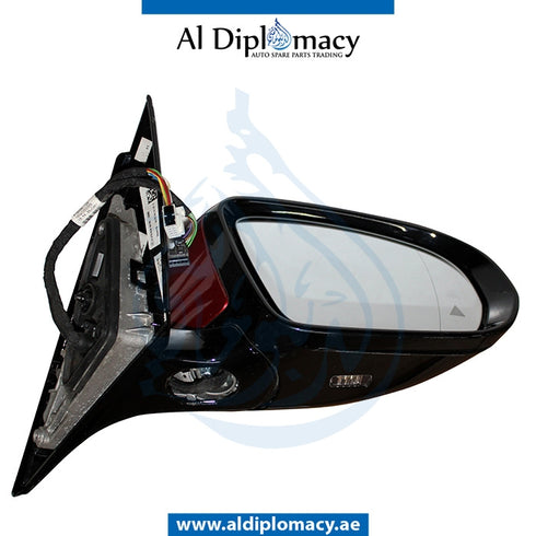 Right Mirror, Red, COMPLETE for Mercedes-Benz E Class W213 (2017-2023) models