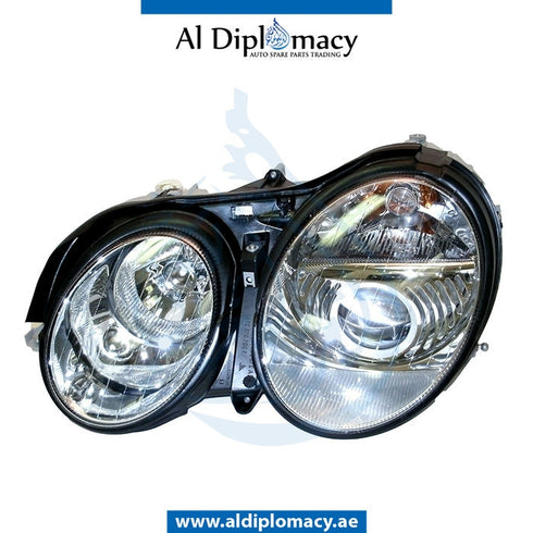 Left Headlight, COMPLETE for Mercedes-Benz CL Class W215 (1999-2005) models, Part Number UN-2158202961-CO