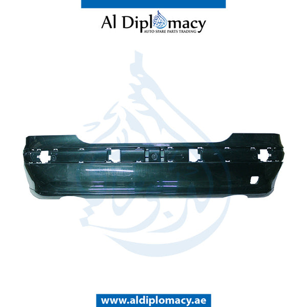 Rear Bumper, WITH SENSOR HOLE for Mercedes-Benz E Class W212 (2009-2016) models, Part Number UN-2158850125