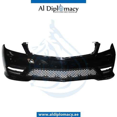 Front Bumper, WITH SENSOR AND WIPER Hole, AMG for Mercedes-Benz CL Class W216 (2006-2014) models, Part Number UN-2168851625