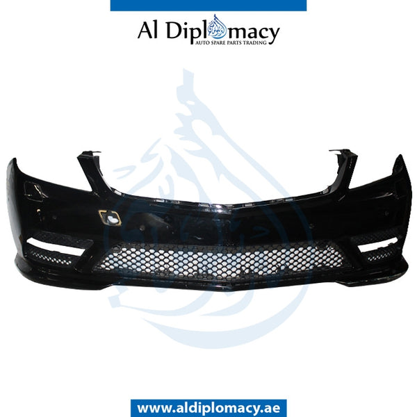 Front Bumper, WITH SENSOR AND WIPER Hole, AMG for Mercedes-Benz CL Class W216 (2006-2014) models, Part Number UN-2168851625