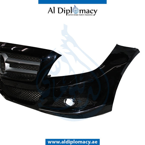 Front Bumper, WITH SENSOR AND WIPER Hole, COMPLETE for Mercedes-Benz CLS Class W218 (2011-2018) models