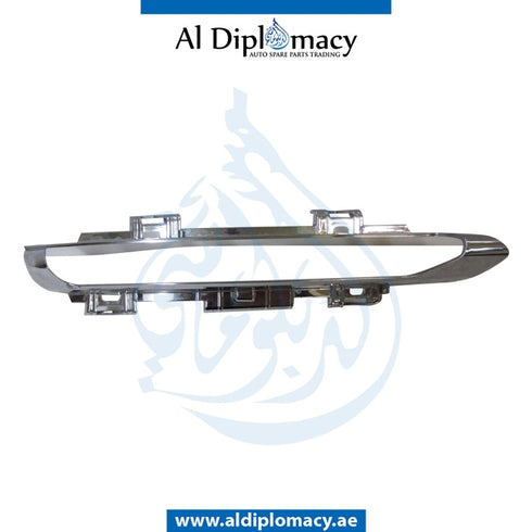 Front Left Lower BUMPER FOG LAMP GRILLE MOLDING for Mercedes-Benz CLS Class W218 (2011-2018) models, Part Number UN-2188850674