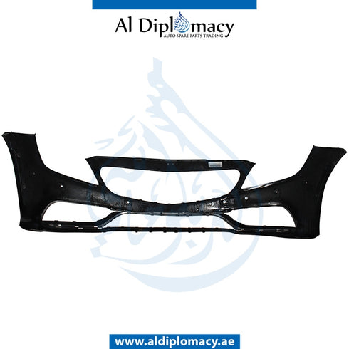 Front Bumper, WITH SENSOR Hole, EMPTY for Mercedes-Benz CLS Class W218 (2011-2018) models, Part Number UN-2188851300