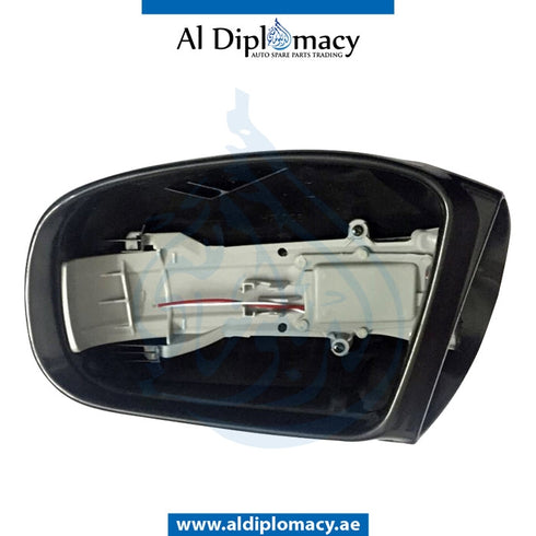 Right Mirror Cover, BLACK for Mercedes-Benz CL Class W215 (1999-2005) models, Part Number UN-2208100264-BK