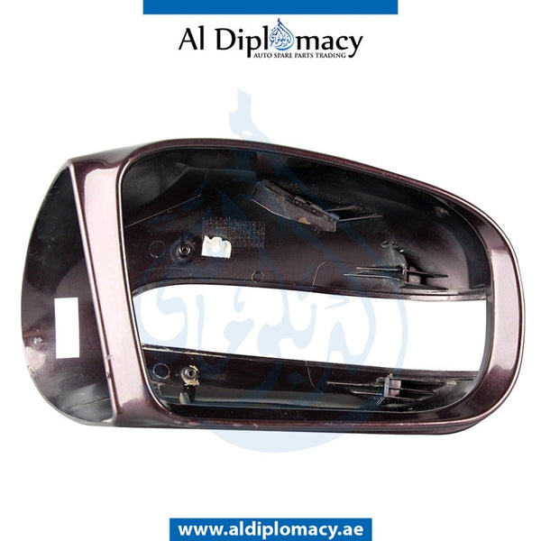Right Mirror Cover, BROWN for Mercedes-Benz CL Class W215 (1999-2005) models, Part Number UN-2208100264-BR