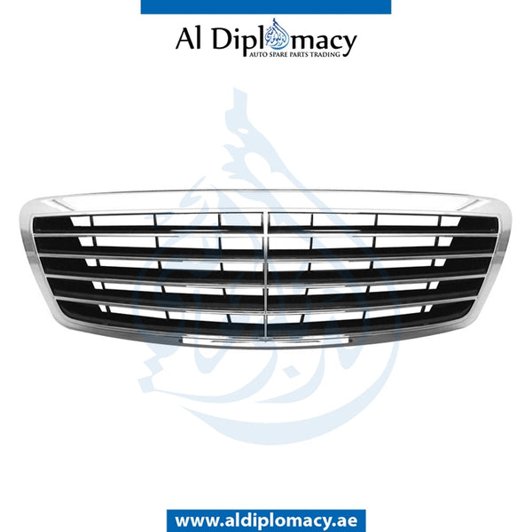 SHOW GRILLE for Mercedes-Benz S Class W220 (1999-2005) models, Part Number UN-2208800583