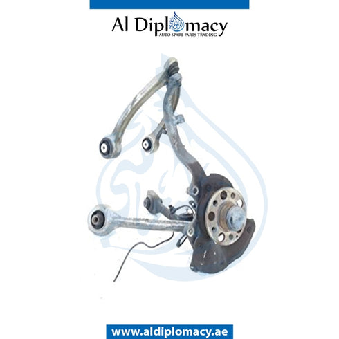 Right STEERING Knuckle, COMPLETE for Mercedes-Benz CL Class W216 (2006-2014) models, Part Number UN-2213323001-CO